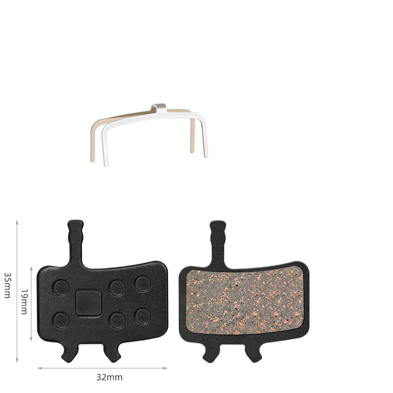 Anti-slip Semi-metallic Oil Disc MTB Racing Bike Brake Pads for DA6 Formuia ATX710 DA8