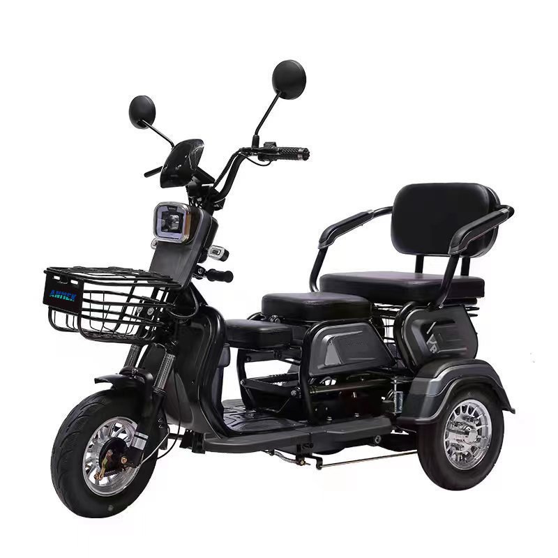 Tricycles Electric Wheel Closed Truck Bike With Sightseeing Children Gas Motor Heave Duty Brazilian 1500W Passenger in Tricycle