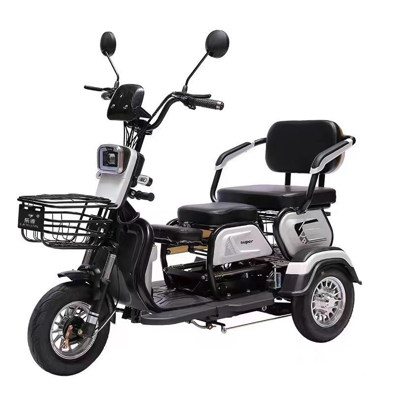 Tricycles Electric Wheel Closed Truck Bike With Sightseeing Children Gas Motor Heave Duty Brazilian 1500W Passenger in Tricycle