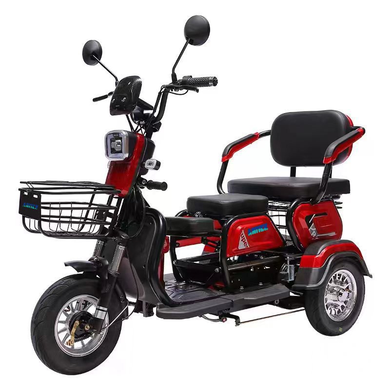 Tricycles Electric Wheel Closed Truck Bike With Sightseeing Children Gas Motor Heave Duty Brazilian 1500W Passenger in Tricycle