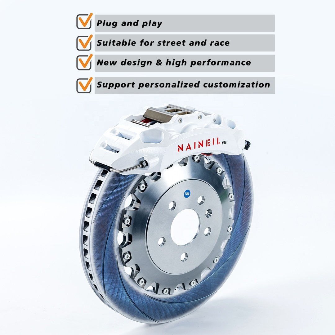 High Performance 6 Piston Naineil Brake Racing 6 Pot Brake Caliper Big Brake Kit for GENESIS G70 GV70 G80 GV80