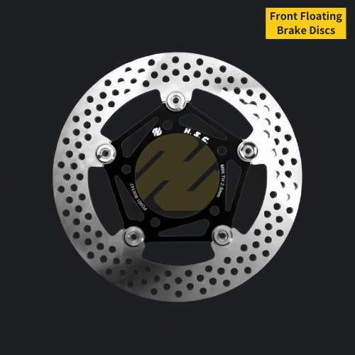 [Ready to Ship] Electric Motorcycle 245MM Front Floating Brake Discs Rotors for GOGORO GOGORO2 ABS