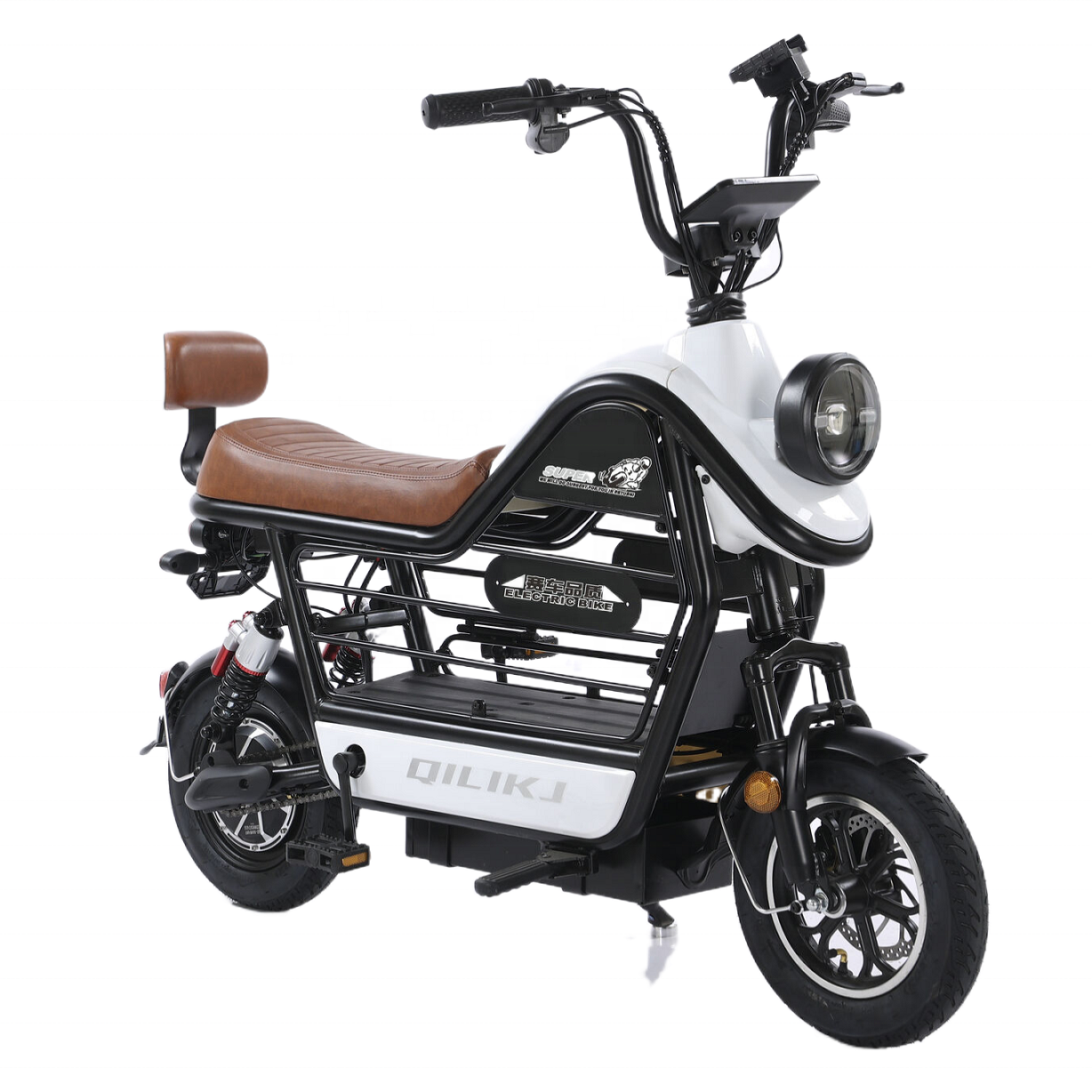 Cheap Attractive 12 Inch Tandem Mini Electric City Dirt Street E Bike 48V 400W Long Range Electric Bicycle With High Quality