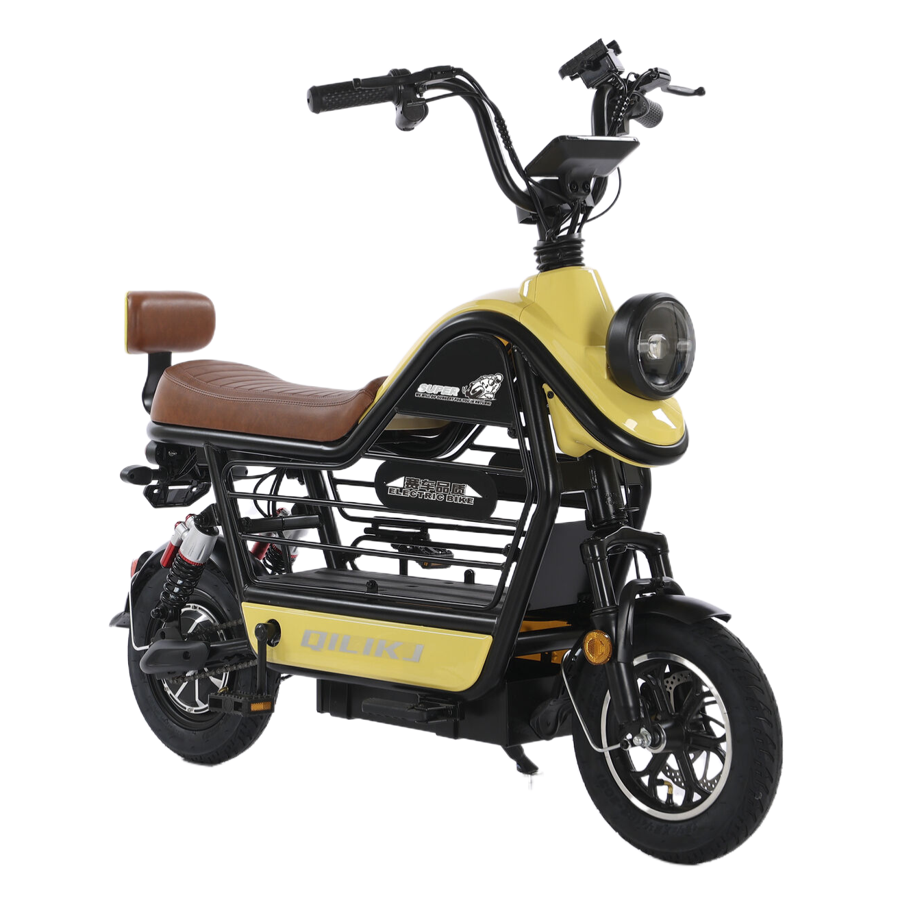 Cheap Attractive 12 Inch Tandem Mini Electric City Dirt Street E Bike 48V 400W Long Range Electric Bicycle With High Quality