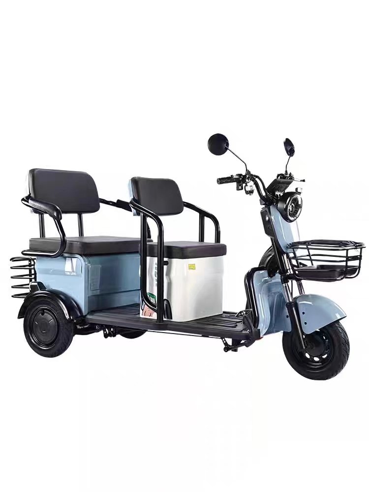 Cheap Two Seater Electric Tricycle Three Wheel Electric Tricycle