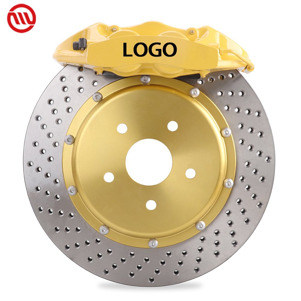 GT4 Big Brake Kit 4 Pot Customized Logo Auto Big Brake Calipers Kit for BMW E30 E36 E46 F30 F35 F80
