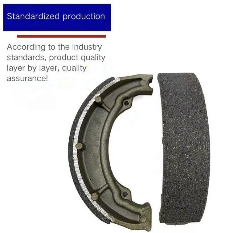 Motorcycle Parts Scooter Brake Pads Rear Electric Scooter FXD125/DT-125/YM125 Brake Shoes