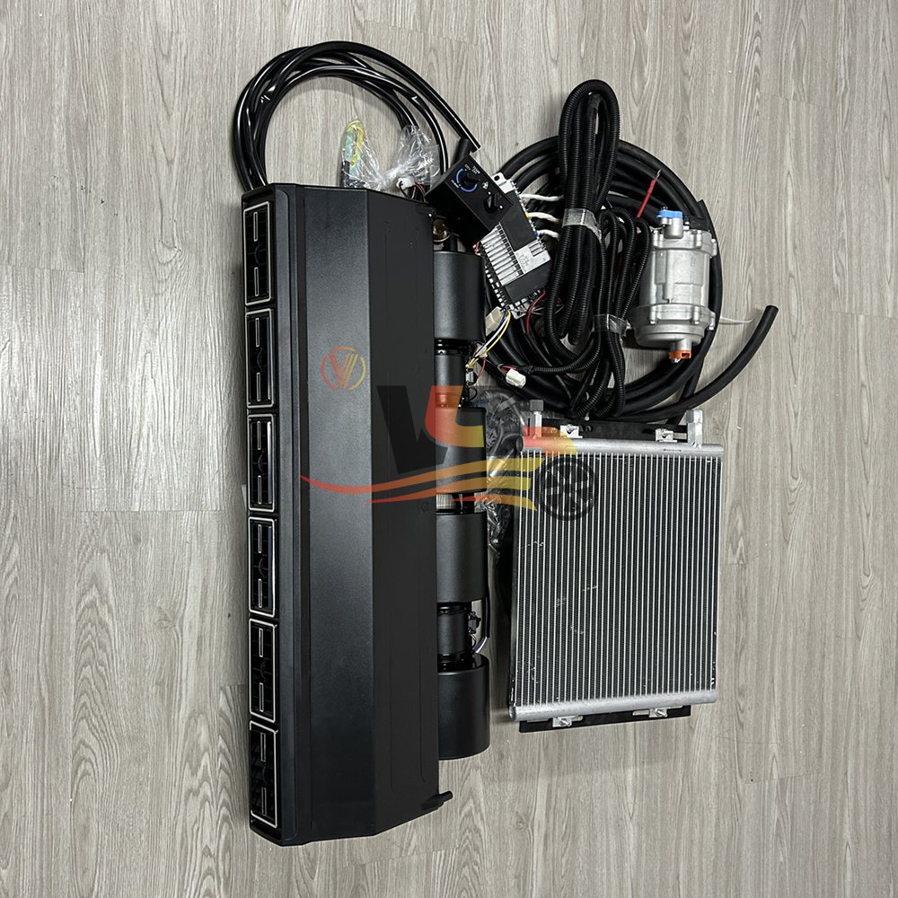 Silent Universal 12V/24V air Conditioner Truck Parking air Conditioner with Long Cooling Time