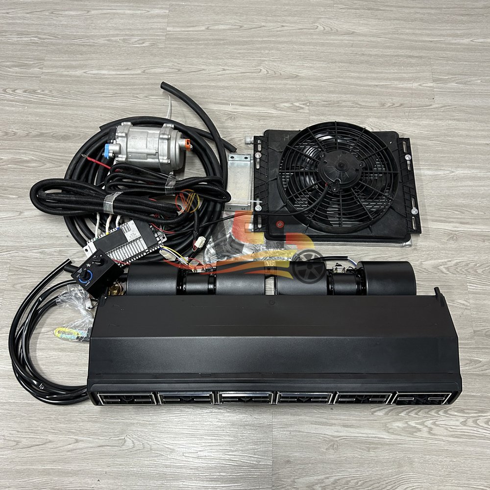 Silent Universal 12V/24V air Conditioner Truck Parking air Conditioner with Long Cooling Time