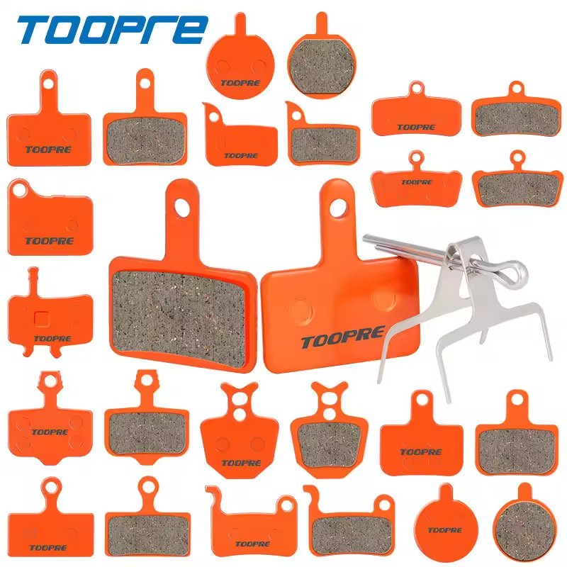 TOOPRE MTB Bicycle Ceramic Brake Pads Bike All Metal Heat Dissipation Brake Pad for SHIMANO M315_M355_M375_M395_M416_M555_C900