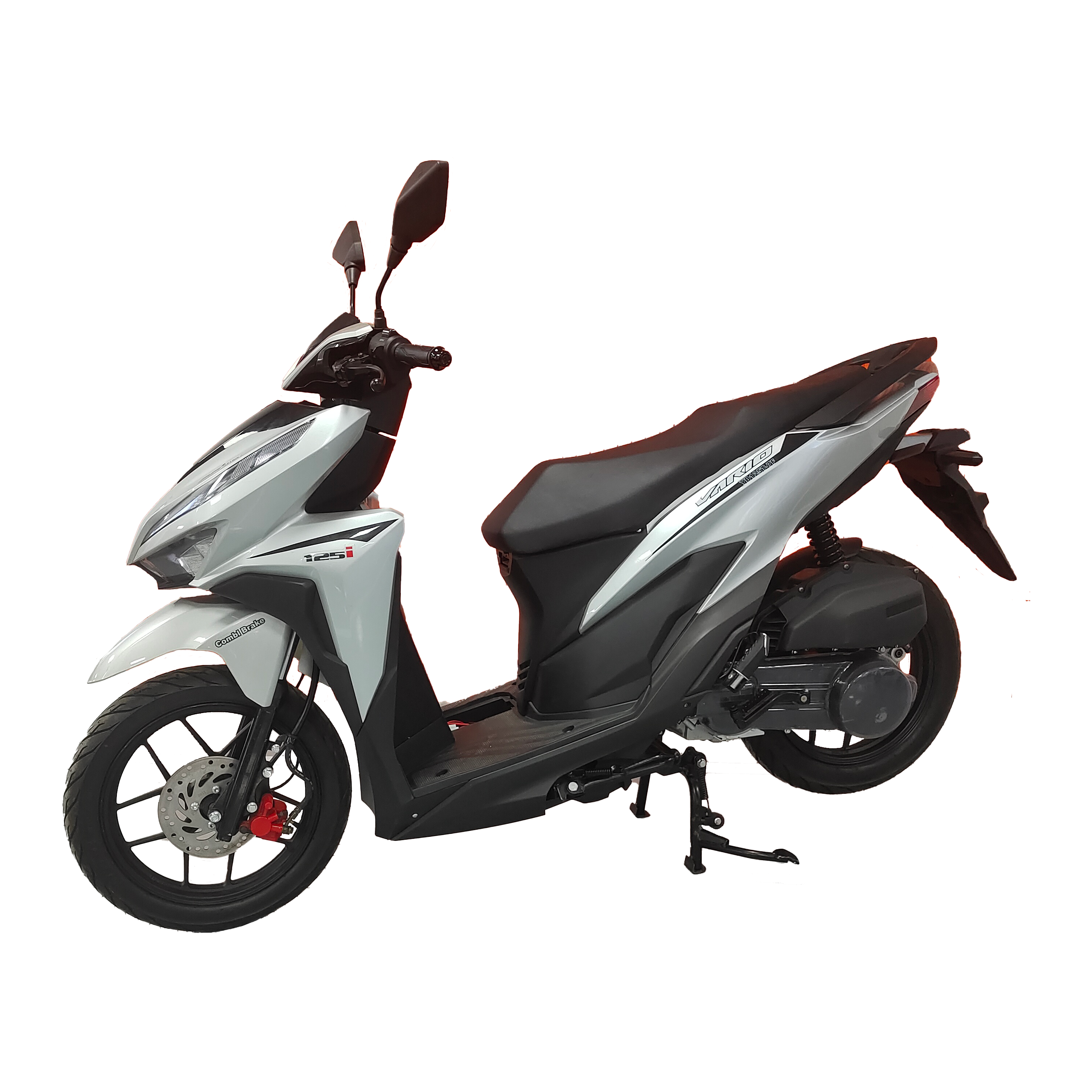 Gasoline Motorcycle Petrol Motor Fuel Motorbike 125ccStroke Moped Single Cylinder Scooter