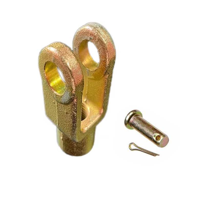 1/4-28 Low Resistance Push Pull Cable End Fittings Thread Forged Steel Steering Control Adjustable Clevis Flight Yoke Ends