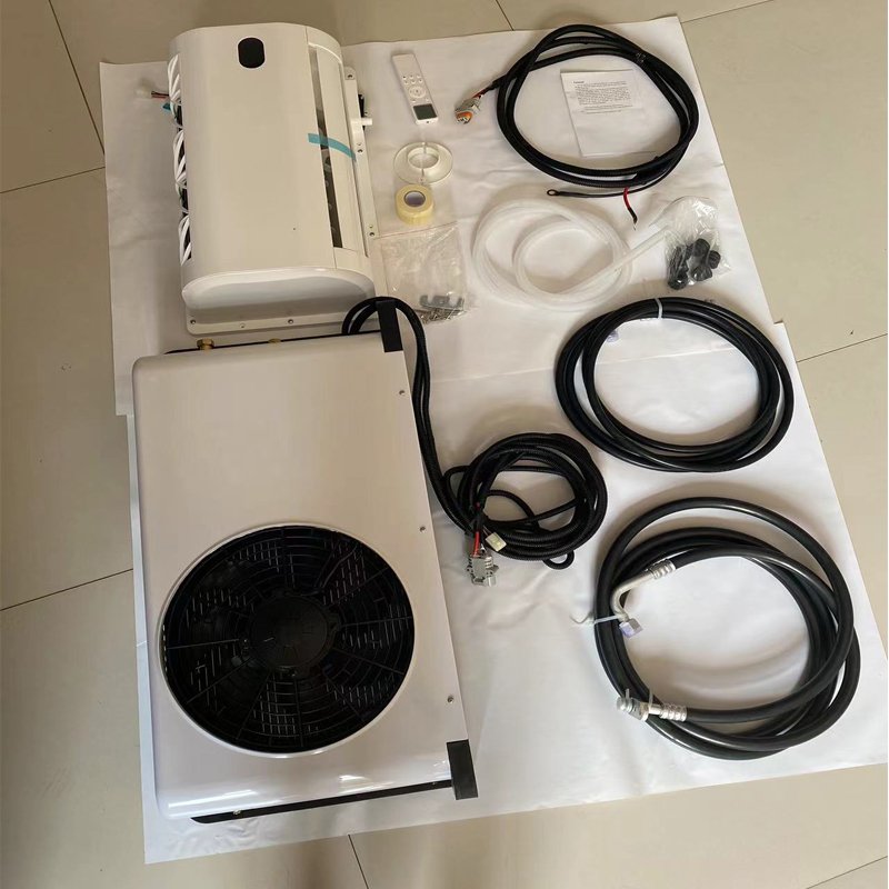 12V/24V Electric Auto Parking Conditioner With Exhaust Split Air Conditioning System