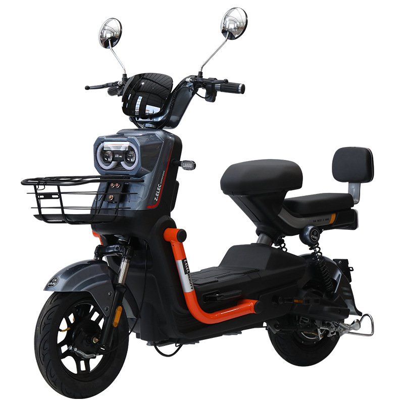 Two Wheel Drum Brake 500W 48V Electric Bicycles E-bike