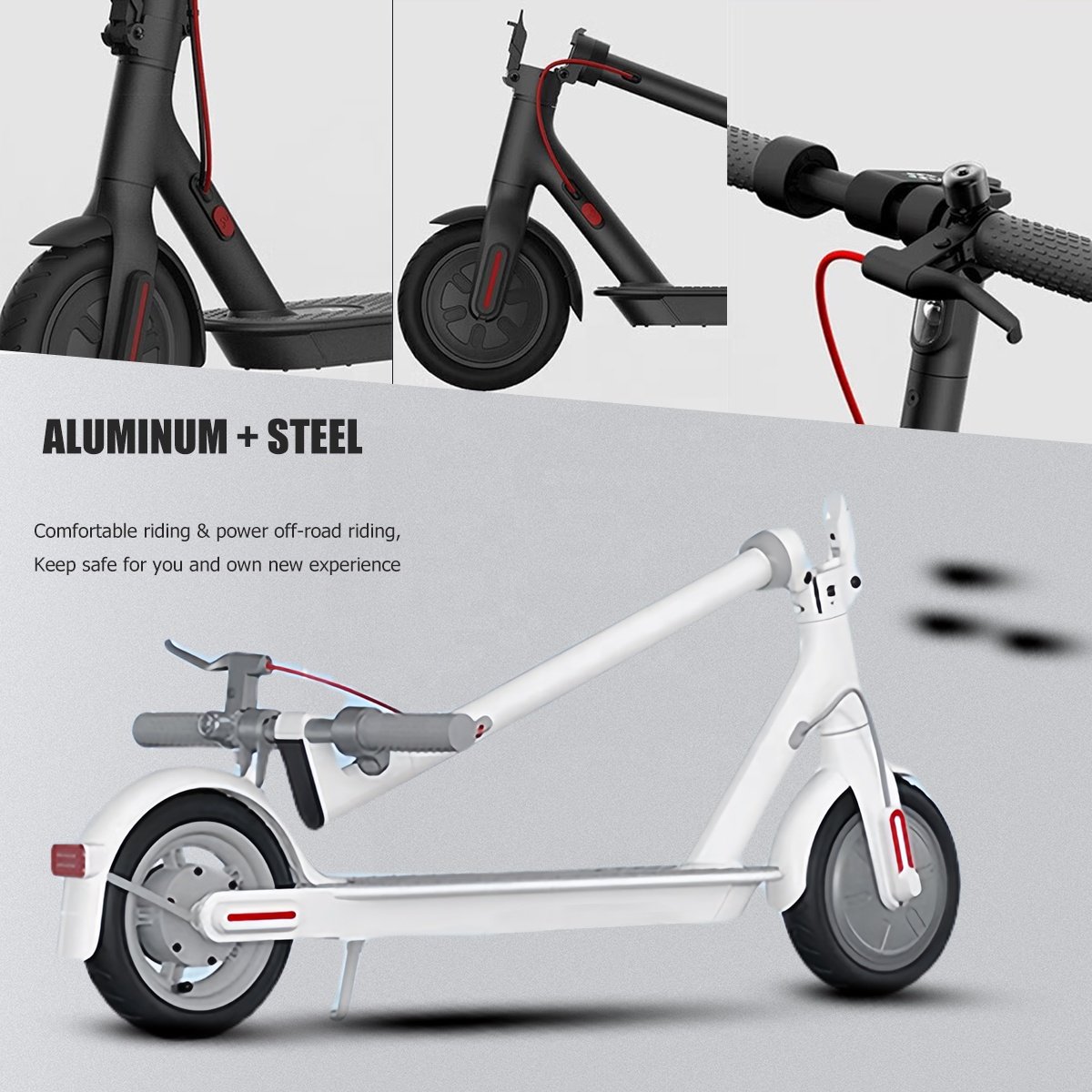 Manufacturer's 36V 250W Electric Mobility Scooter Smart Powerful 500W Motor 350W Brake 8.5 Inch Tire Outdoor Sports