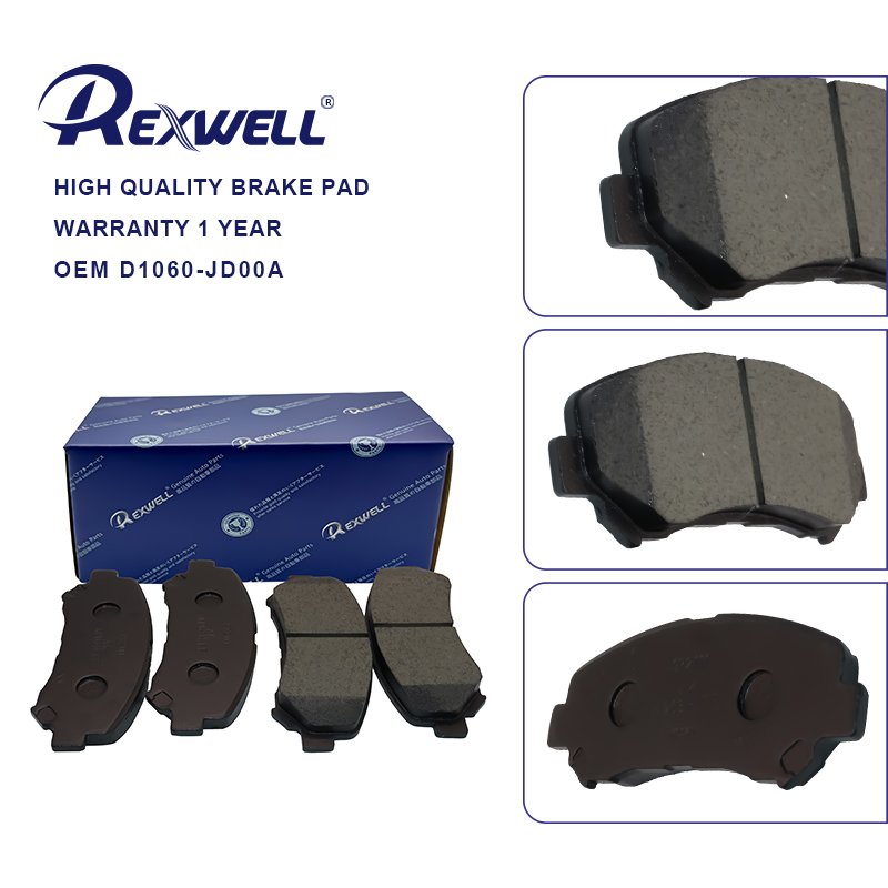 Auto Spare Parts OEM D1060-9N00A D1060-JE00A D1060-JD00A Car Ceramic Front Disc Brake Pads for NISSAN QASHQAI X-TRAIL T31 2007-