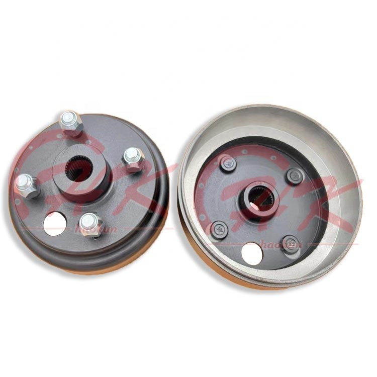 Rear Wheel Brake Hub Drum TXT Electric Fits EZGO GOLF CLUB CART 1982' -UP 17298-G1 24 TOOTH and 30 Tooth
