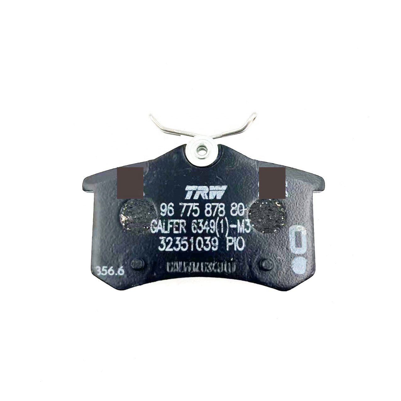 Rear Brake Pads for Peugeot 208 301 2008 308 408 Citreon C2 C3 C4 DS3 DS4 1607083280 1631831780 1616872680 1668247480