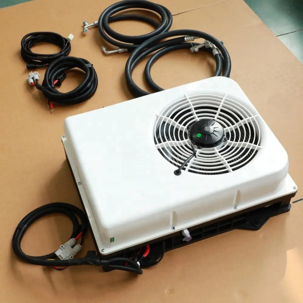 Tractor Cabin Electric AC Conditioning 12V 24 Volt Battery Powered Truck Air Conditioner AC.161.078 Parking Car Air Cooling