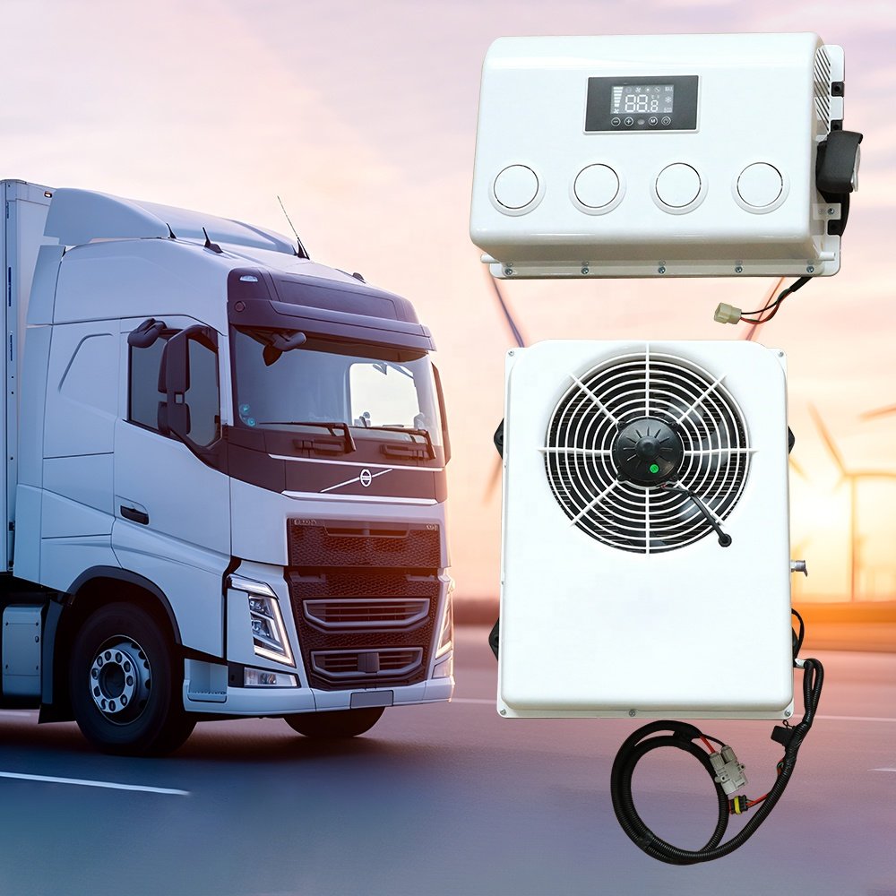 Tractor Cabin Electric AC Conditioning 12V 24 Volt Battery Powered Truck Air Conditioner AC.161.078 Parking Car Air Cooling