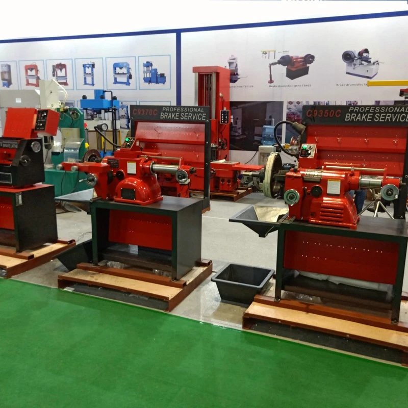 Auto Repair C9370c Brake Skimming Machine Brake Lathe Machine Brake Disc Drum Turning Machine for Sale