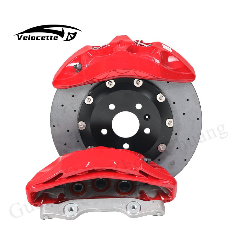 Akebono 8n Big Brake Caliper Full Set 350-375mm Brake Disc/rotor Caliper 6 Piston 18 Inch Wheels for audi A8 A4 B7 bmw Mercedes