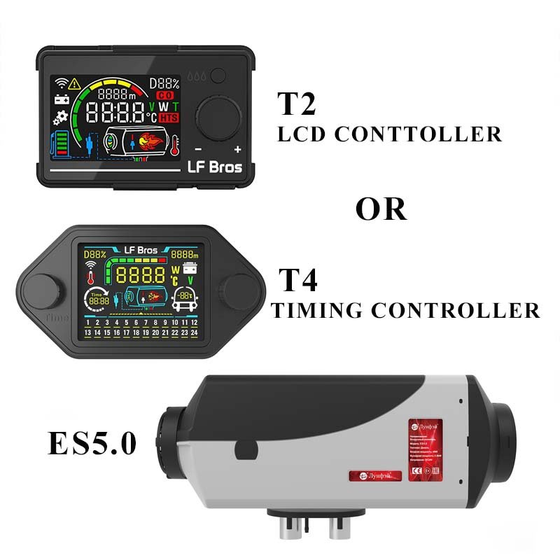 LF Bros 5kw 2KW 24V 12V diesel air Parking Heater diesel air Heater for Car Truck Bus