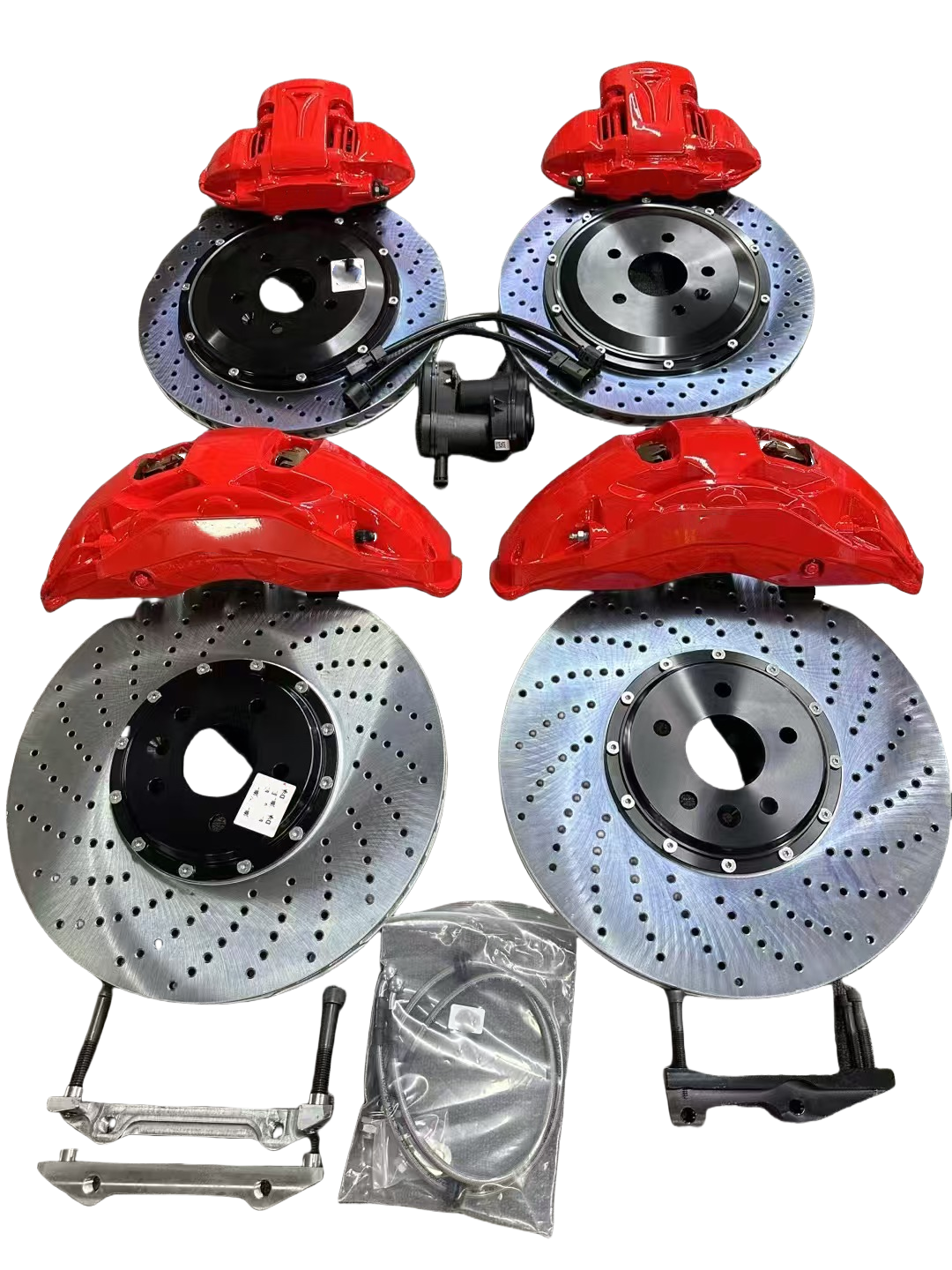 2024 New Racing Brake Kit Caliper Rotor Pads Brake Set for Ferrari Lamborghini Ford Brake System