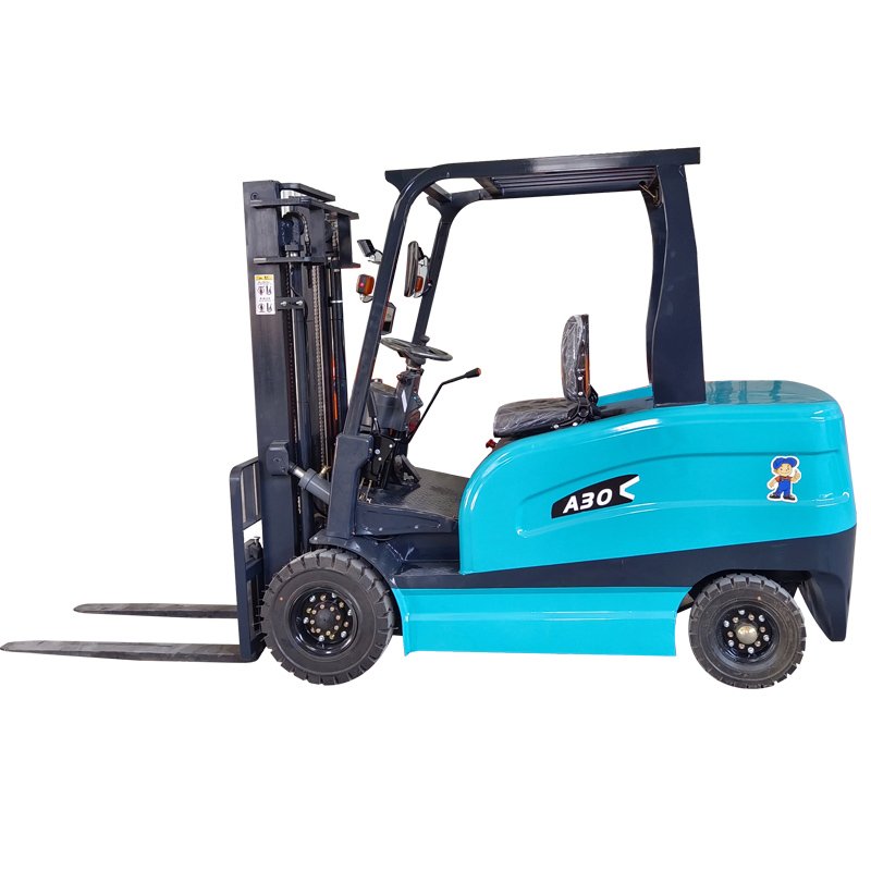 High Quality Electric Self-loading Electric Forklift 3Ton Portable Electricity Elektrikli Forklift