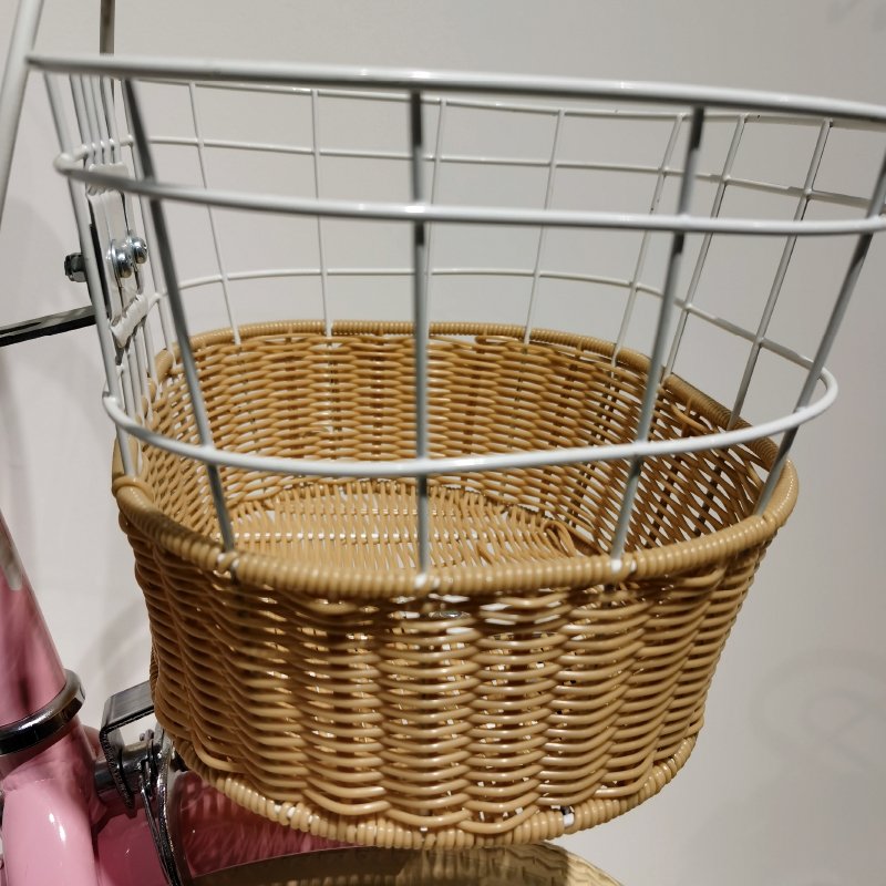 High Quality 16 Inch Girls Bicycle for Kids Single Speed Steel Fork Bike with Ordinary Pedal and Brake Line Cycle