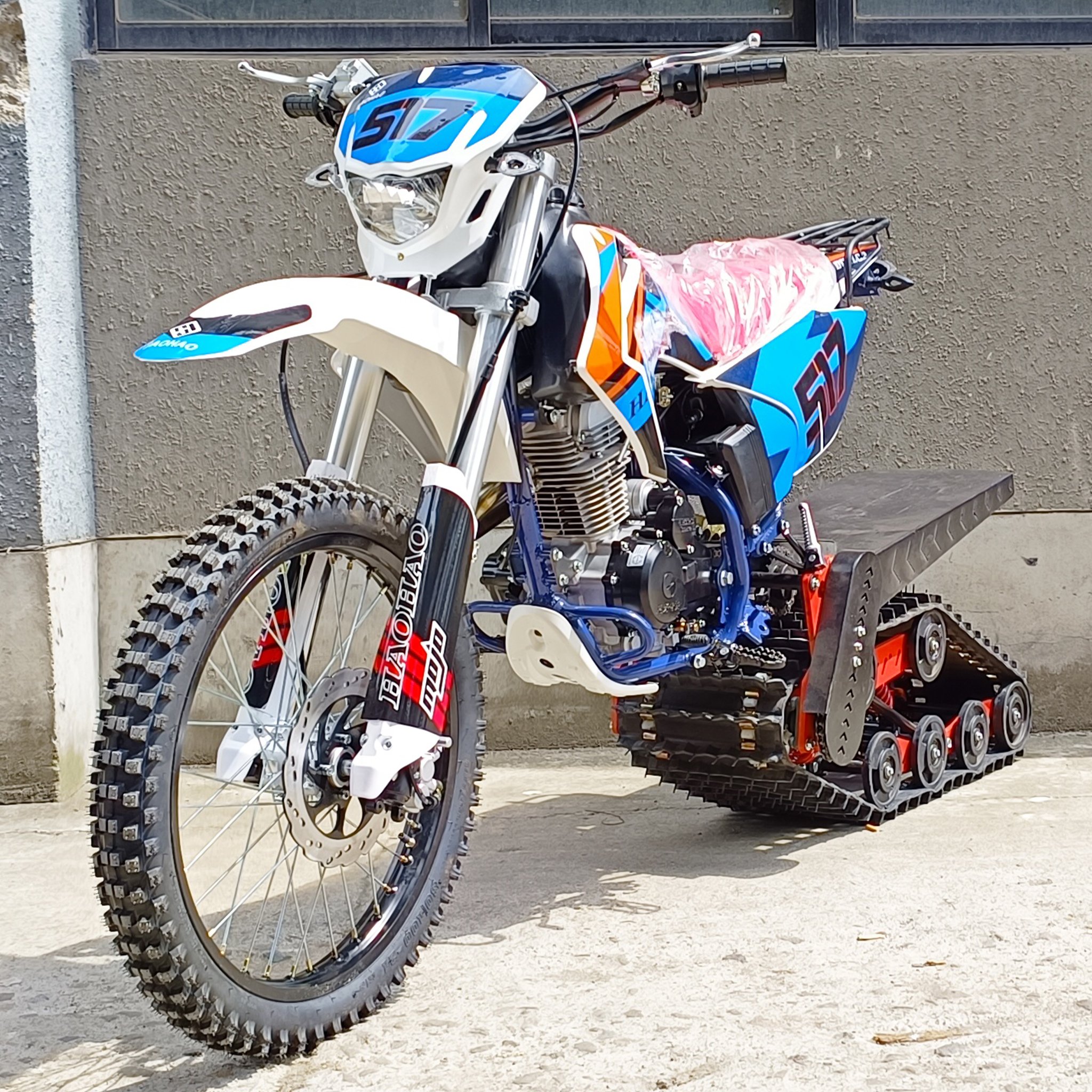 Winter Use 250cc Snow Motorcycle Moto Snowmobile Sledge Adult Motorcycle Off-road Snowmobile