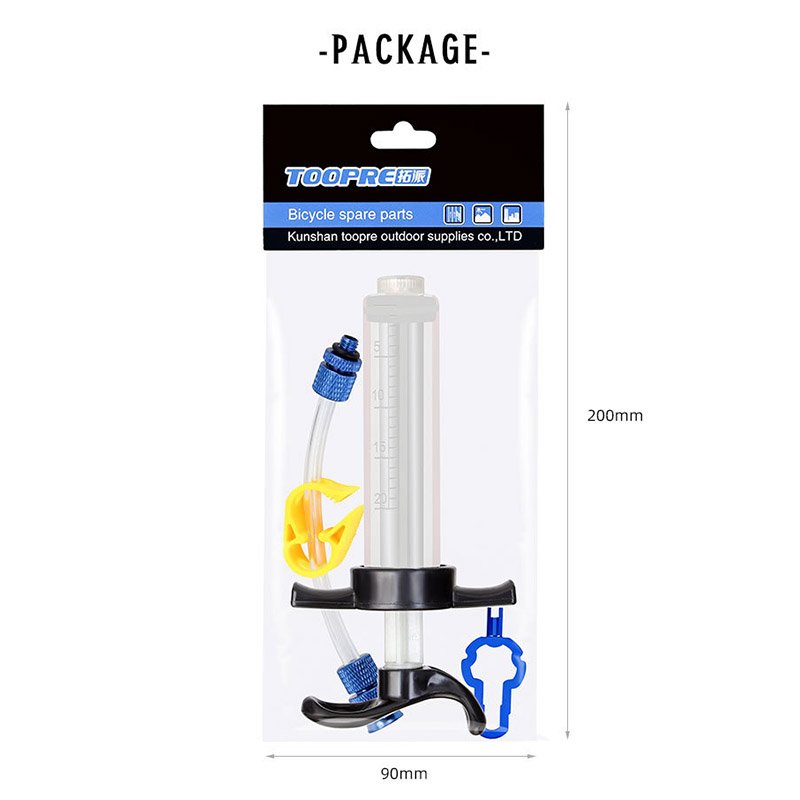 Toopre Mountain Bike Hydraulic Disc Brake Oil Bleed Kit Mountain Bike Disc Brake Oil Disc Oil Change Tool