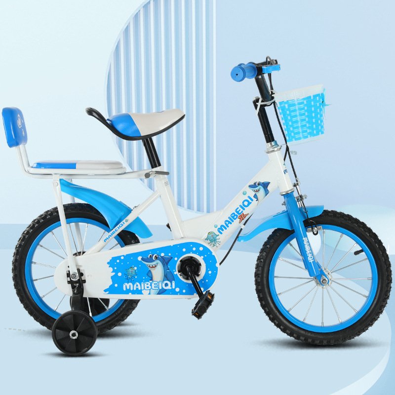 Children's Bicycles Primary and Secondary School Students Stroller 2-12 Years Old with Auxiliary Wheels 12-14-16-18 Inch Bicycle