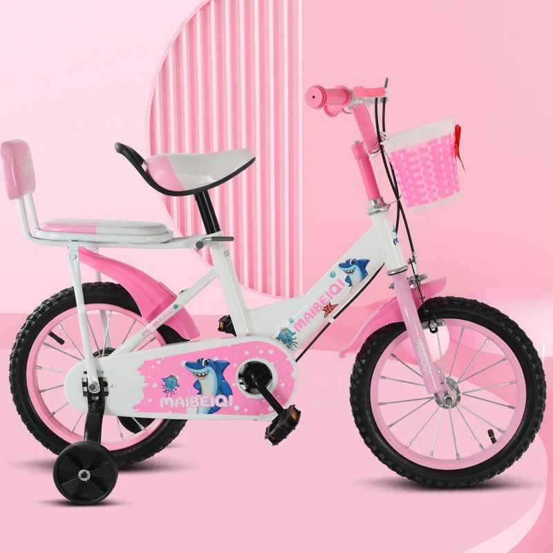 Children's Bicycles Primary and Secondary School Students Stroller 2-12 Years Old with Auxiliary Wheels 12-14-16-18 Inch Bicycle