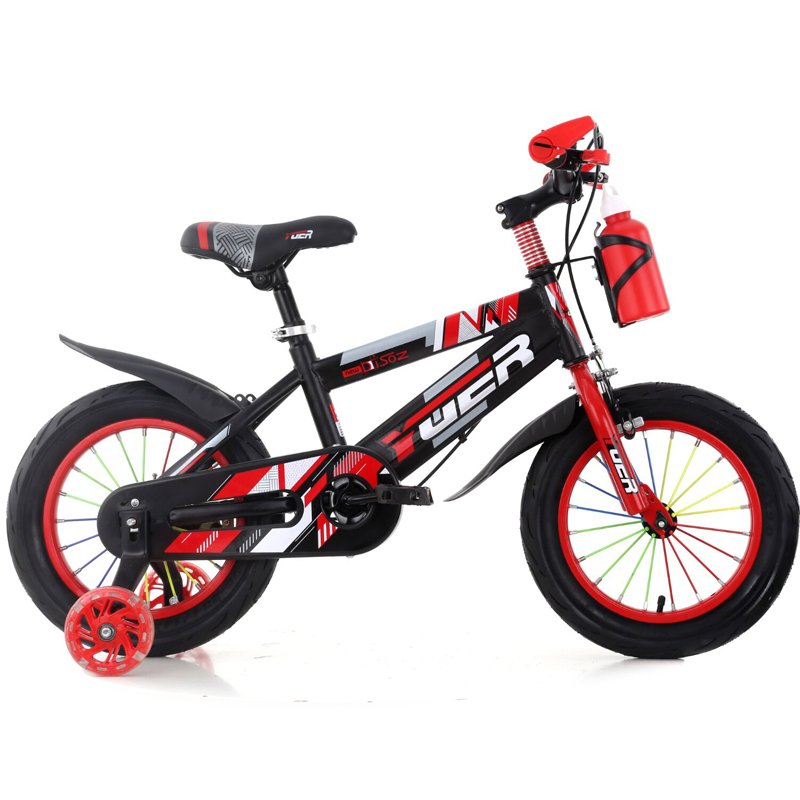 Hot Sale 12 14 16 Inch Boys & Girls Single Speed Pedal Bike Age 5+ Steel Fork Kids Cycle Street Use Factory Direct Cheap