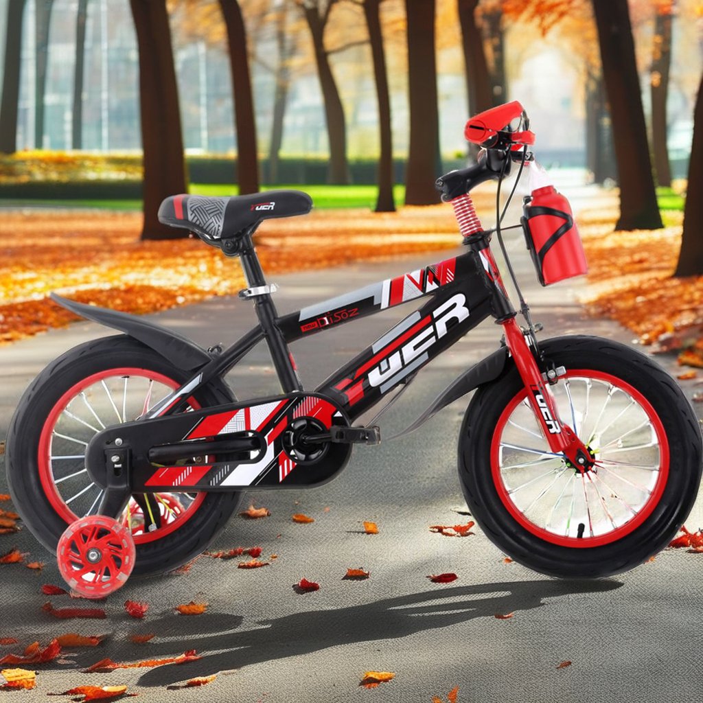 Hot Sale 12 14 16 Inch Boys & Girls Single Speed Pedal Bike Age 5+ Steel Fork Kids Cycle Street Use Factory Direct Cheap
