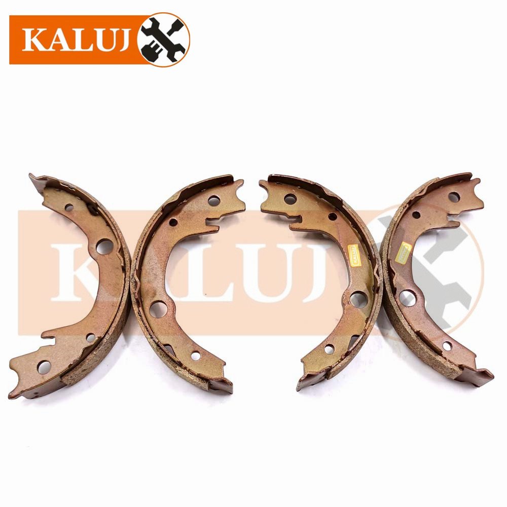 Kaluj Rear Brake Shoes Set 04495-05040 46540-20080 46540-32020 for Toyota Avensis Celica Corolla Matrix Yaris