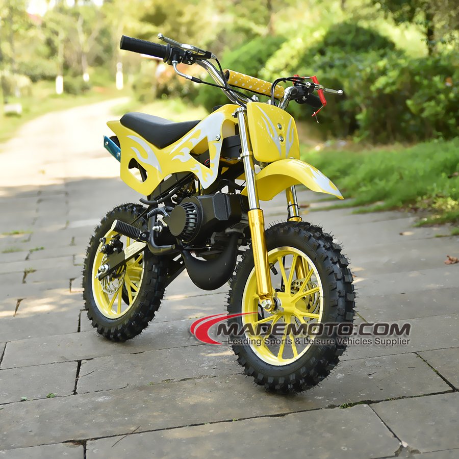 Chinese 2 Stroke Dirt for 10 Year Old Boys 49cc Kids Pit Toys Bike