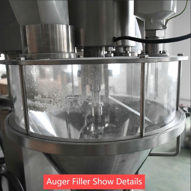 JCL Powder Packaging Machine Pillow Bag Soybean Milk Powder Weighing and Filling Machine With Heat Sealer