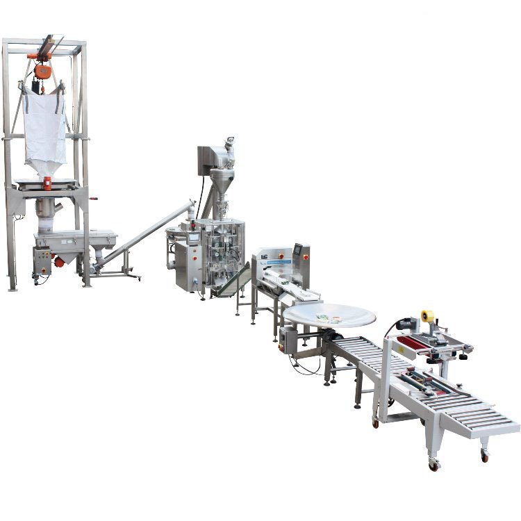 JCL Powder Packaging Machine Pillow Bag Soybean Milk Powder Weighing and Filling Machine With Heat Sealer