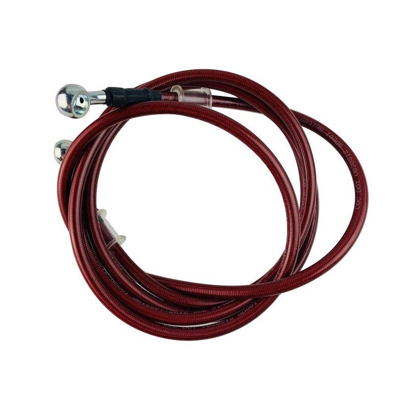 High-Pressure 10mm Steel Throat Electric Motorcycle Disc Brake Oil Pipe Electric Vehicle High-Tech Brake System Modification