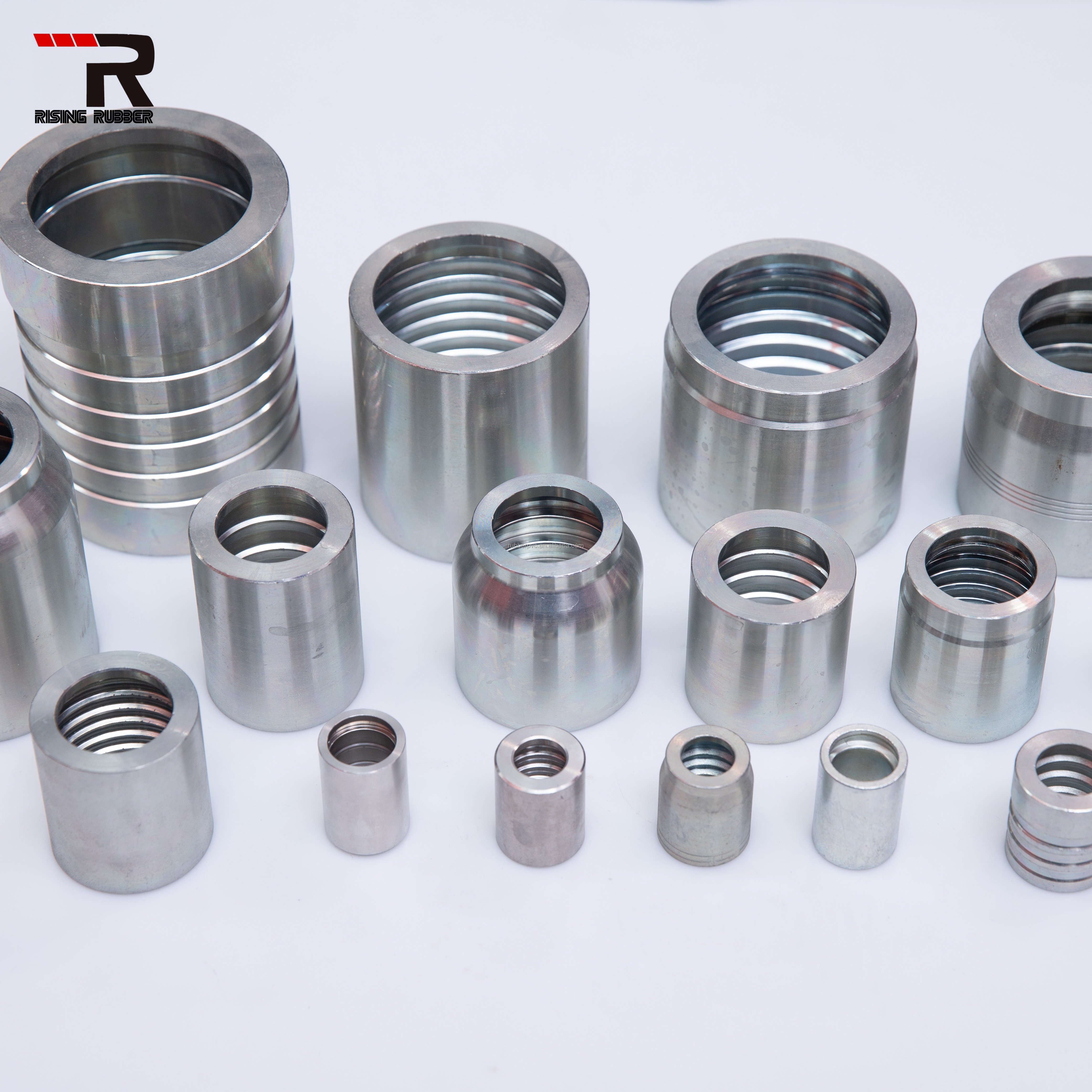 Galvanized Crimp Style Hydraulic Banjo Fitting Female Brake Hose Assembly Auto and Motorcycle Use Casting Technics