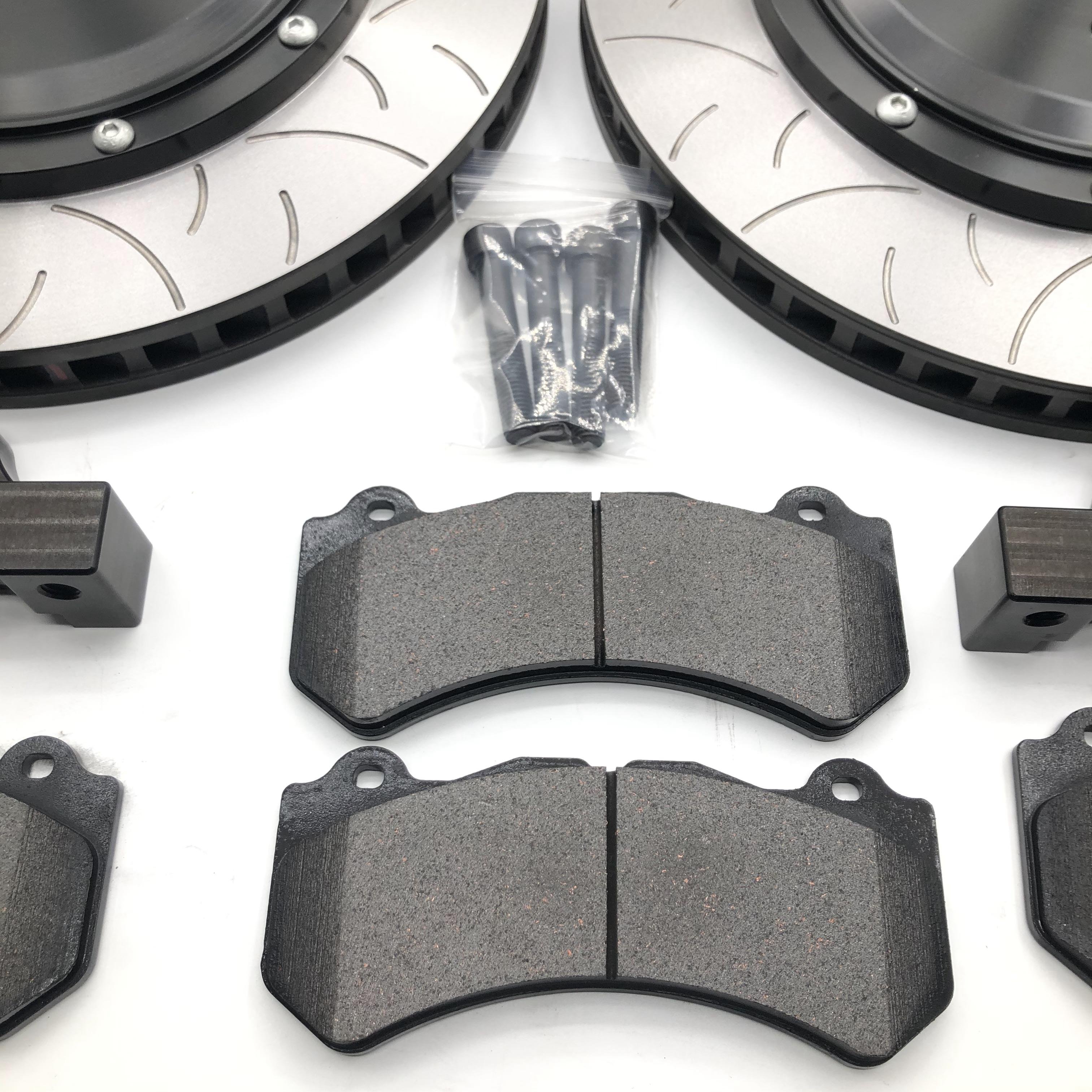 Jekit 6 Pot Brake Caliper 2pc Floating Rotor 380x34mm for nissan Patrol Y61 audi Tt Mk2