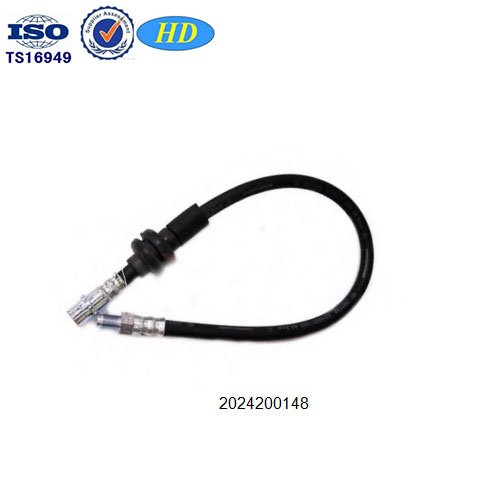 Nylon Auto Brake Hose Brake Hydraulic Part 2024280735 Front Axle Automobile Brake Oil Pipe
