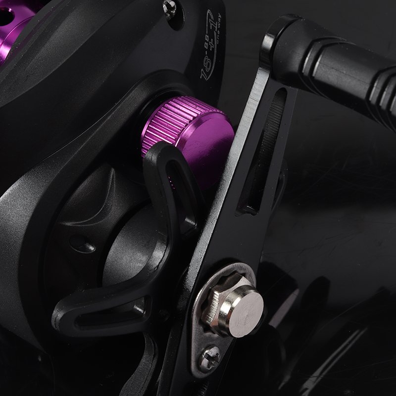 Top Right AK Baitcaster Reel Universal Drop Reel Bait Casting Fishing Reel With 8kg Magnetic Brake for Fishing