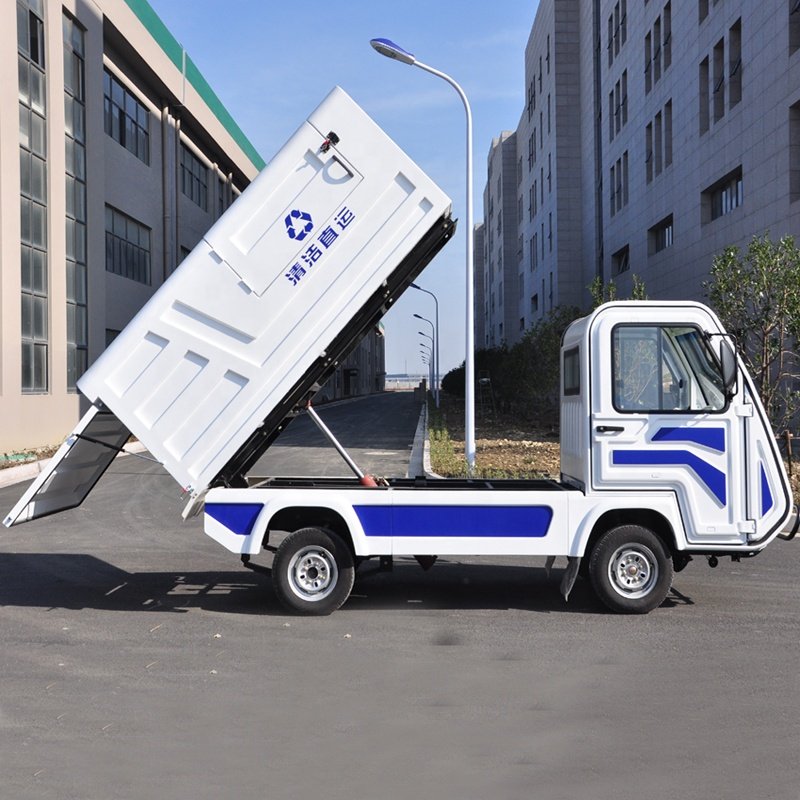 Small Size Electric Dump Garbage Truck for Sale