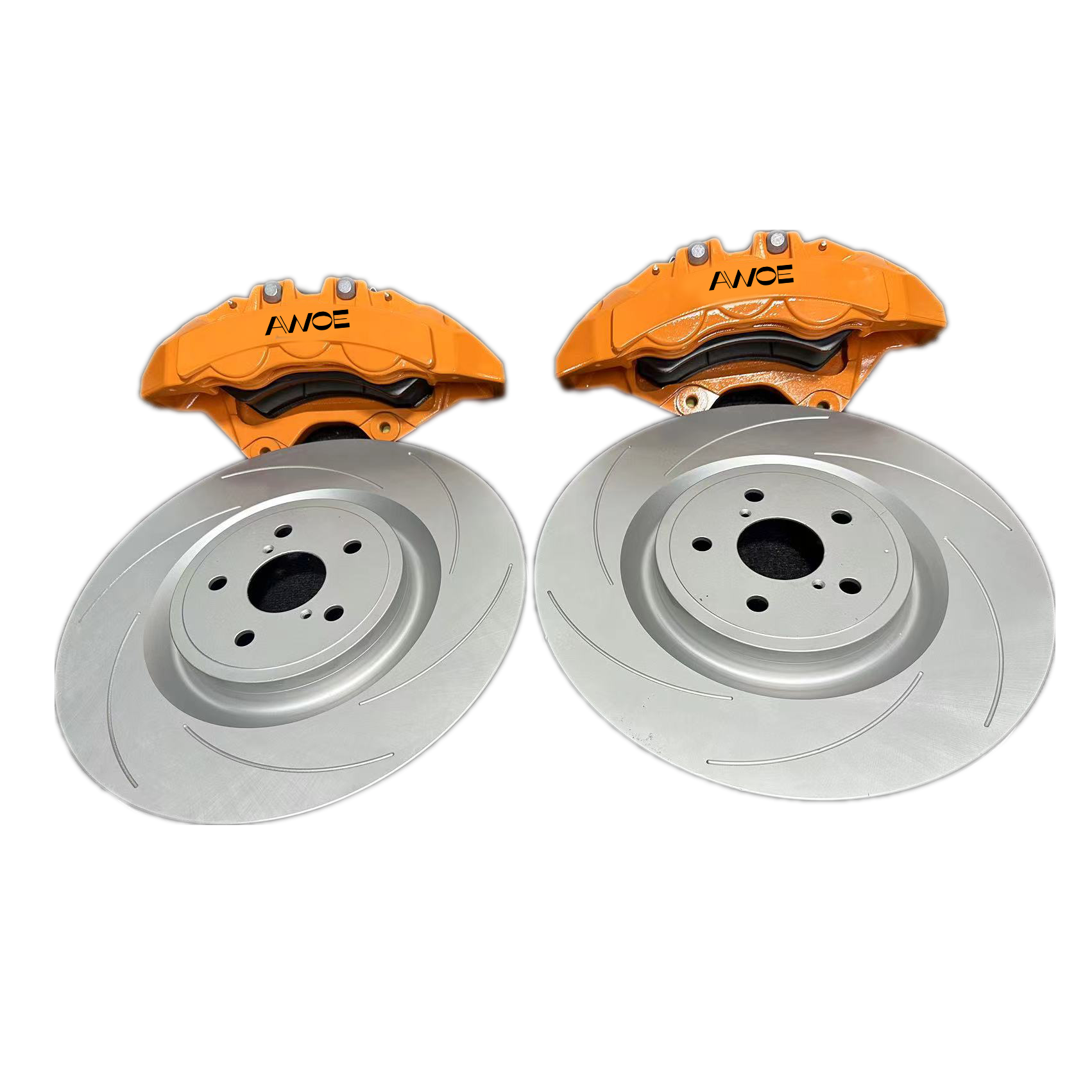 Customized Color F logo Original Position Straight up 6 Pot Rcf 380 Brakes for Makx Crown Lexus Is250 Is300 Rcf Isf