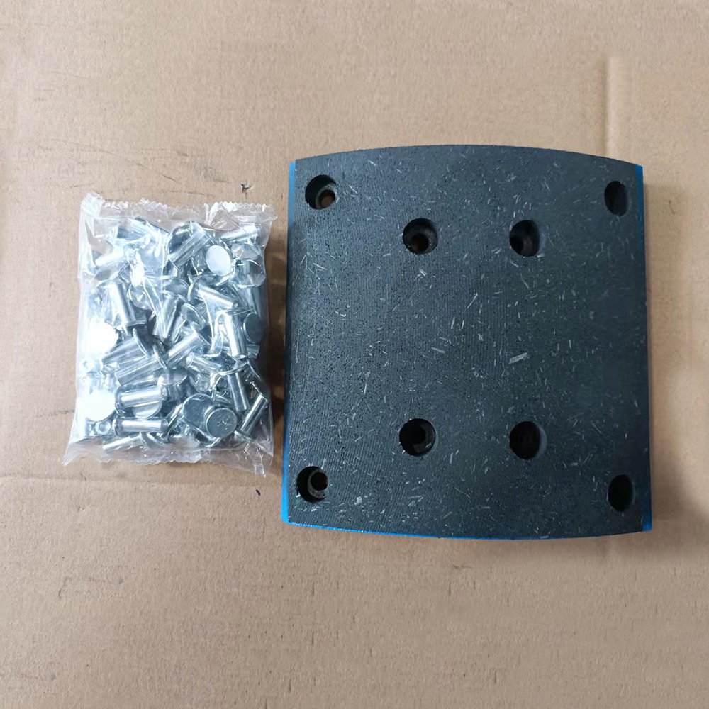19487 Heavy Truck Trailer Axle Brake Shoe Lining 4515 4707 Bc36 19486 19487 19488 Brake Lining