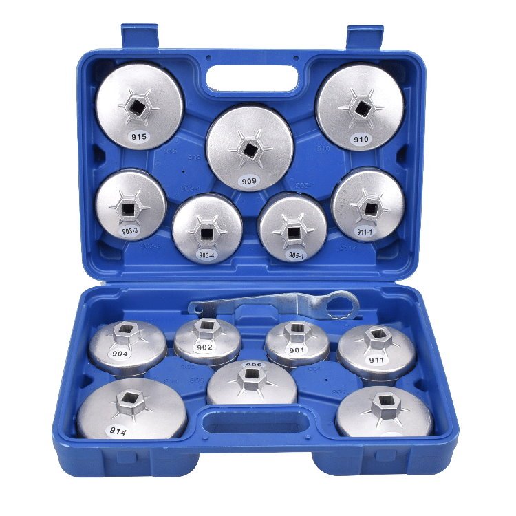 Oil Filter Wrench Set / 15 Pcs