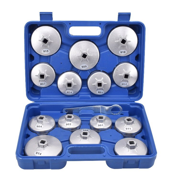 Oil Filter Wrench Set / 15 Pcs
